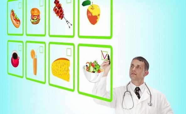 Elaborazione di un menu per le riacutizzazioni